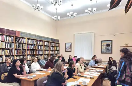 Собрание в библиотеке «Удельнинская»